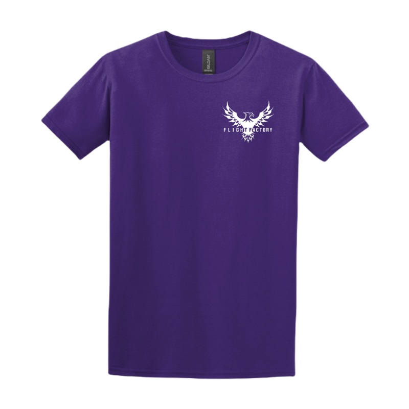 Flight Factory Eagle Purple SoftStyle T-Shirt