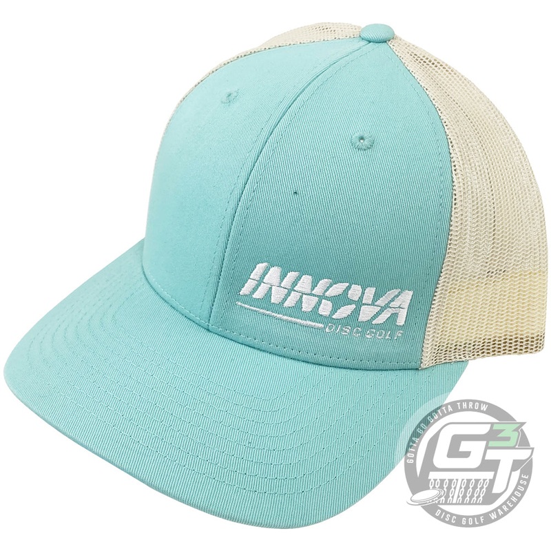 Innova Low Pro Micro-Burst Logo Adjustable Mesh Trucker Disc Golf Hat