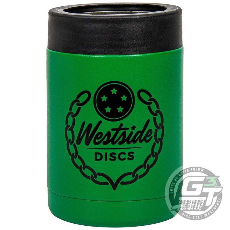 Westside Discs Logo Stainless Steel Can Keeper Insulated Beverage Cooler
