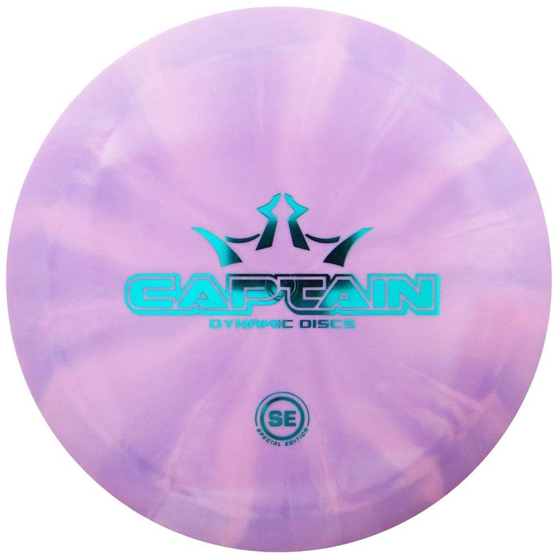 Dynamic Discs Special Edition Fuzion X-Blend Burst Captain Distance Driver Golf Disc