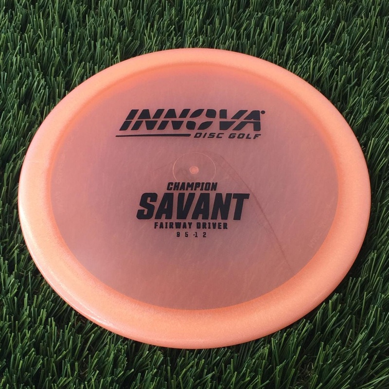 Innova Champion Savant with Burst Logo Stock Stamp – 159g – Translucent Pink