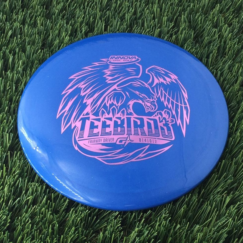 Innova Gstar Teebird3 with Stock Character Stamp – 166g Blue