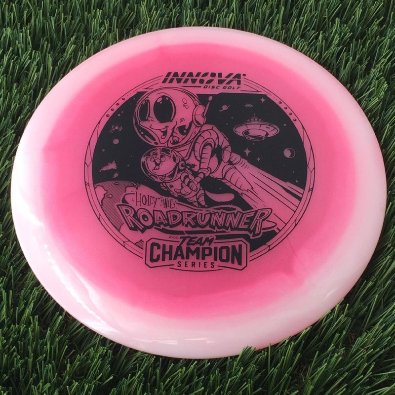 Innova Halo Champion Roadrunner with Holly Finley Team Champion Series 2025 Stamp – 171g – Translucent Pink
