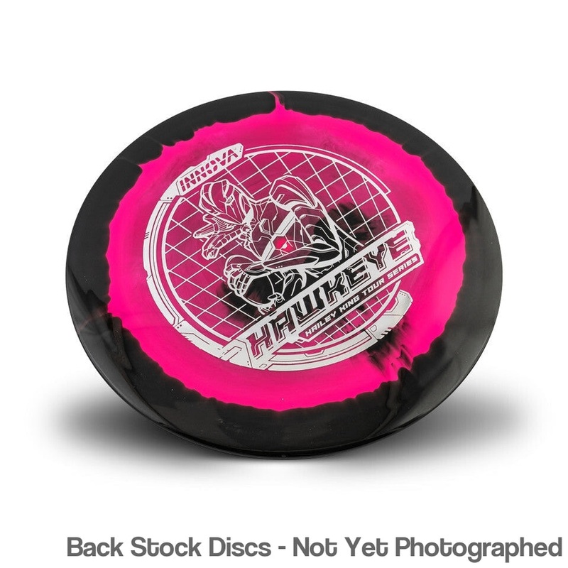 Innova Halo Star Hawkeye Fairway Driver with Hailey King Tour Series 2023 Stamp [Back Stock Inventory – Disc and Stamp Color WILL VARY]