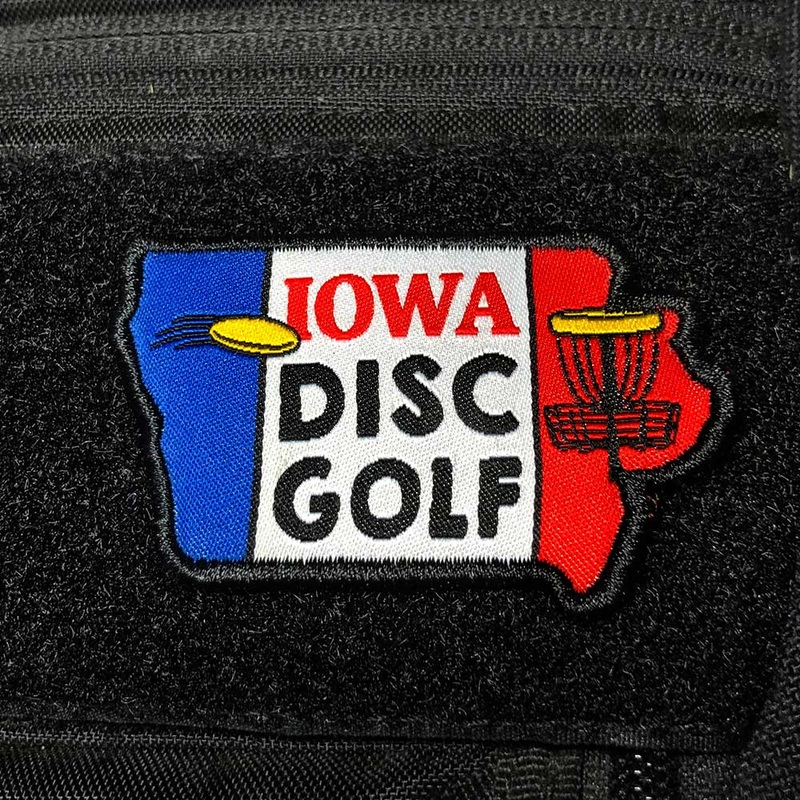 Iowa Disc Golf Patch – Perfect Disc Golf Gift