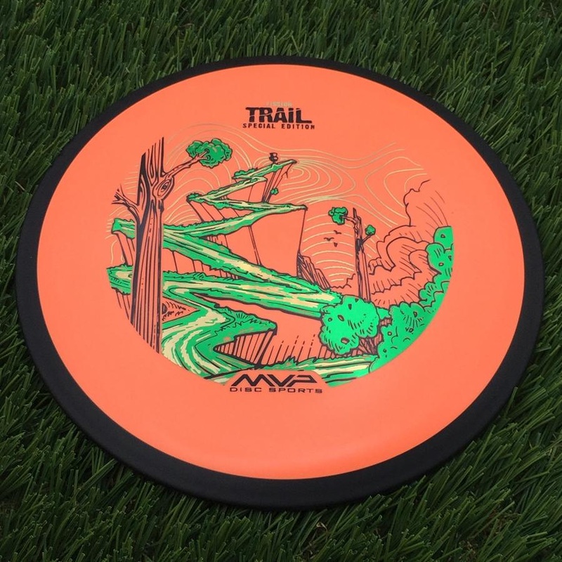 MVP Fission Trail with Special Edition Trail Art by John Dorn Stamp – 155.32g – Orange