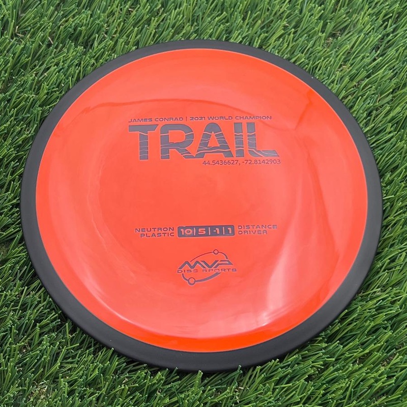 MVP Neutron Trail with James Conrad | 2021 World Champion | 37.7155474,-119.676854 Stamp – 169.44g – Orange