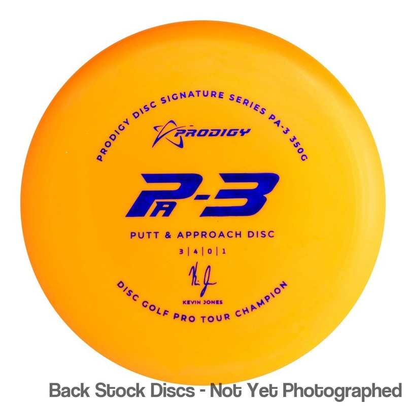 Prodigy 350G PA-3 Putter with 2022 Signature Series Kevin Jones – Disc Golf Pro Tour Champion Stamp [Back Stock Inventory – Disc and Stamp Color WILL VARY]