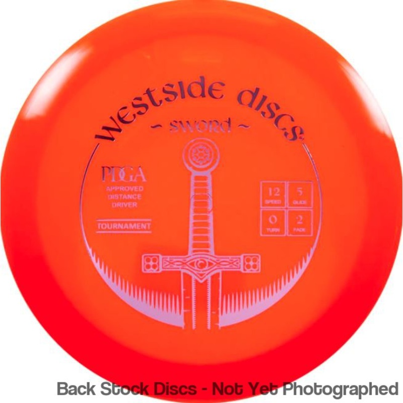 Westside Tournament Sword Distance Driver (Stock Stamp) [Back Stock Inventory – Disc and Stamp Color WILL VARY]