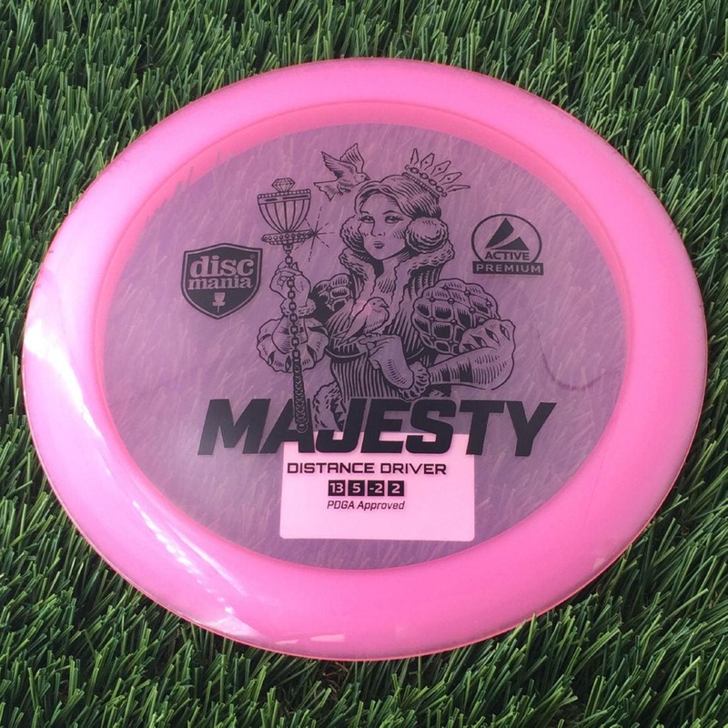 Discmania Active Premium Majesty – 175g – Translucent Pink