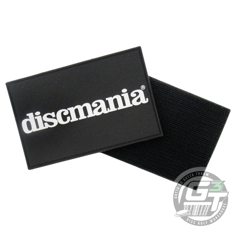 Discmania Bar Logo Velcro Disc Golf Bag Patch