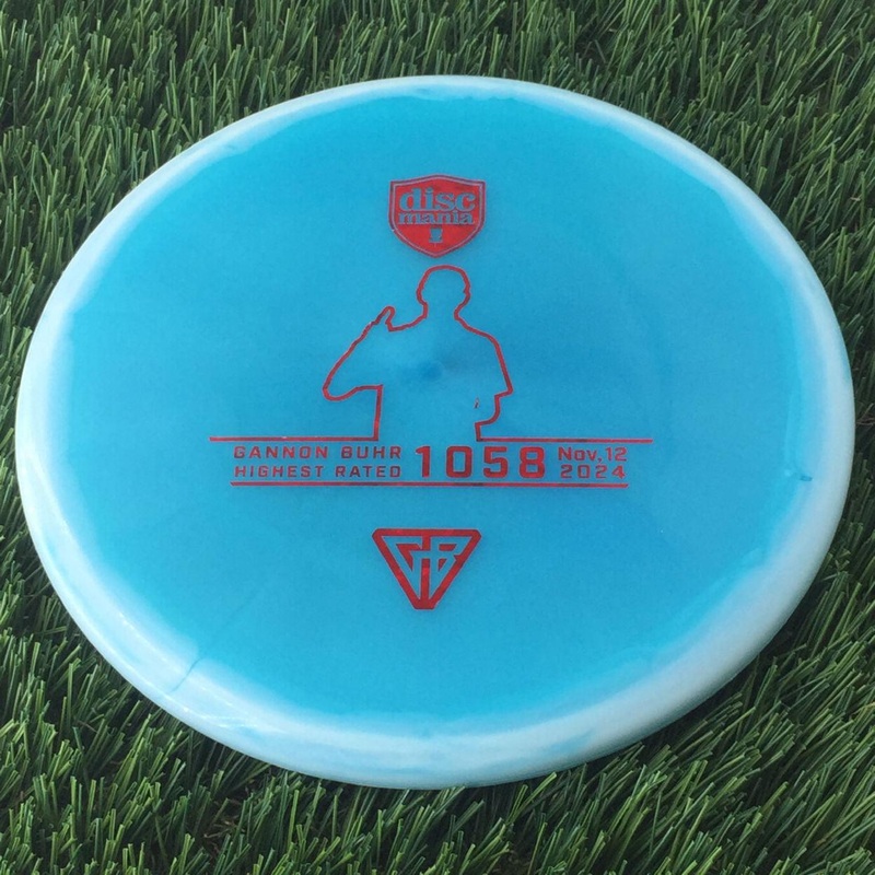 Discmania Horizon C-Line Color Glow P3X with Gannon Buhr – Highest Rated 1058 – Nov 12, 2024 – GB Logo Stamp – 176g – Translucent Bluish White