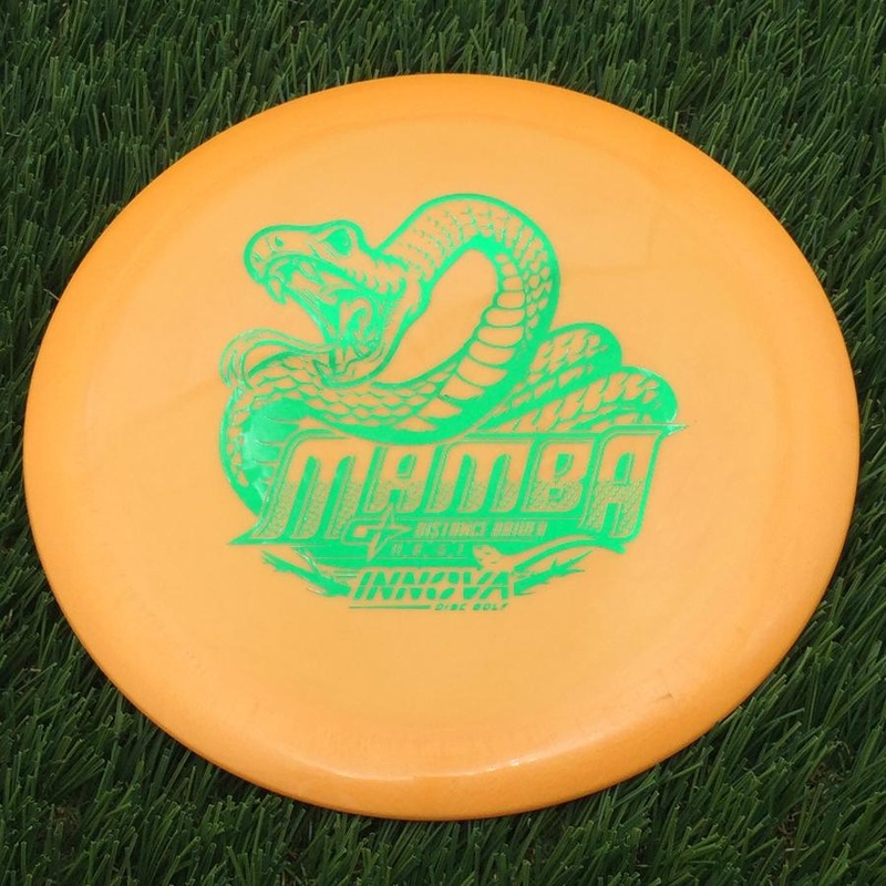 Innova Gstar Mamba with Burst Logo Stock Stamp – 153.4g – Light Orange