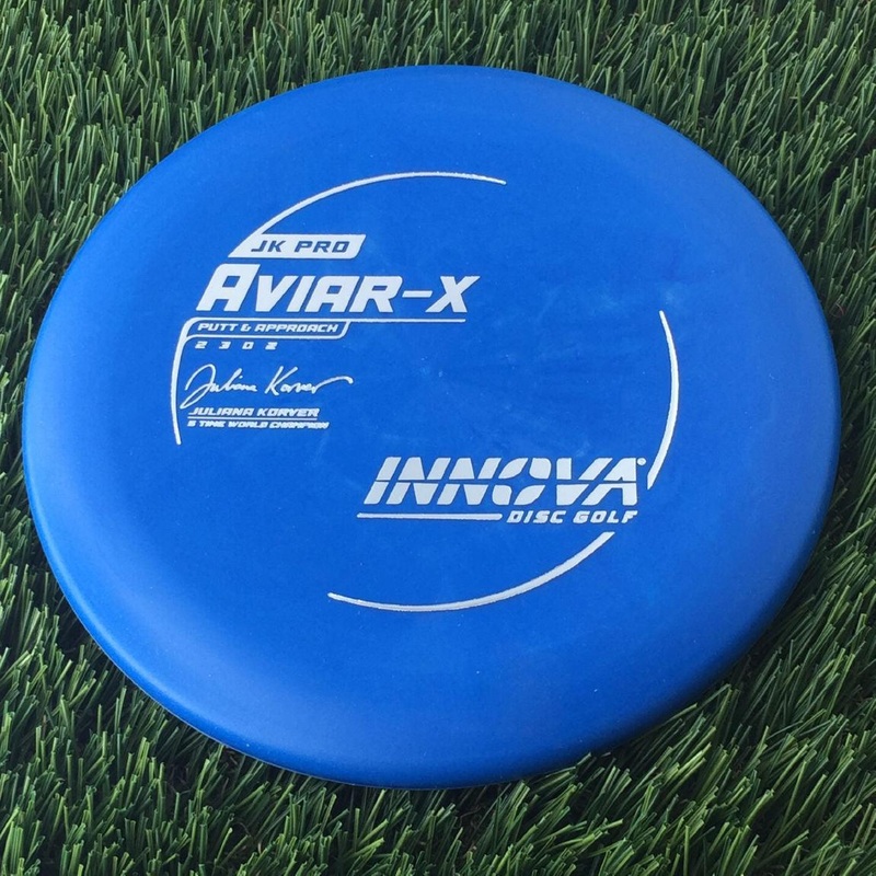 Innova Pro JK Aviar-x with Juliana Korver – 5 Time World Champion Stamp – 169g Blue