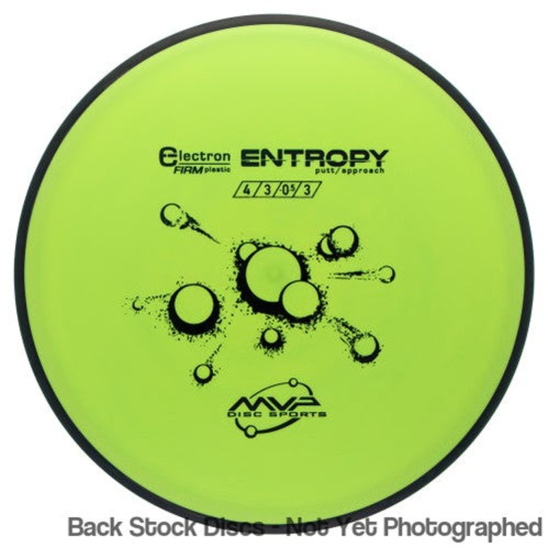 MVP Electron Firm Entropy 4|3|-0.5|3 Putter (Stock Stamp) [Back Stock Inventory – Disc and Stamp Color WILL VARY]
