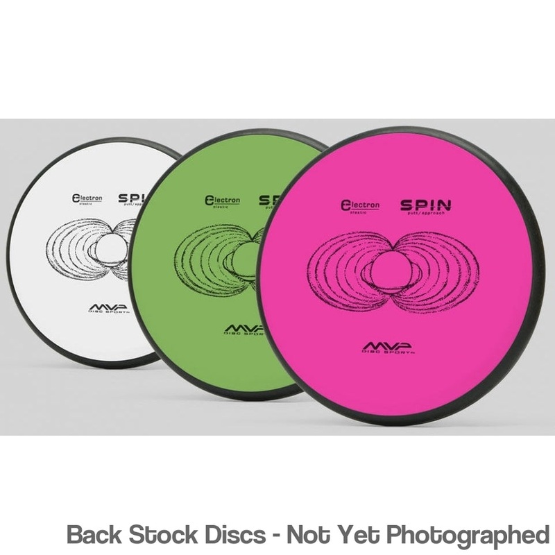 MVP Electron Medium Spin Putter (Stock Stamp) [Back Stock Inventory – Disc and Stamp Color WILL VARY]