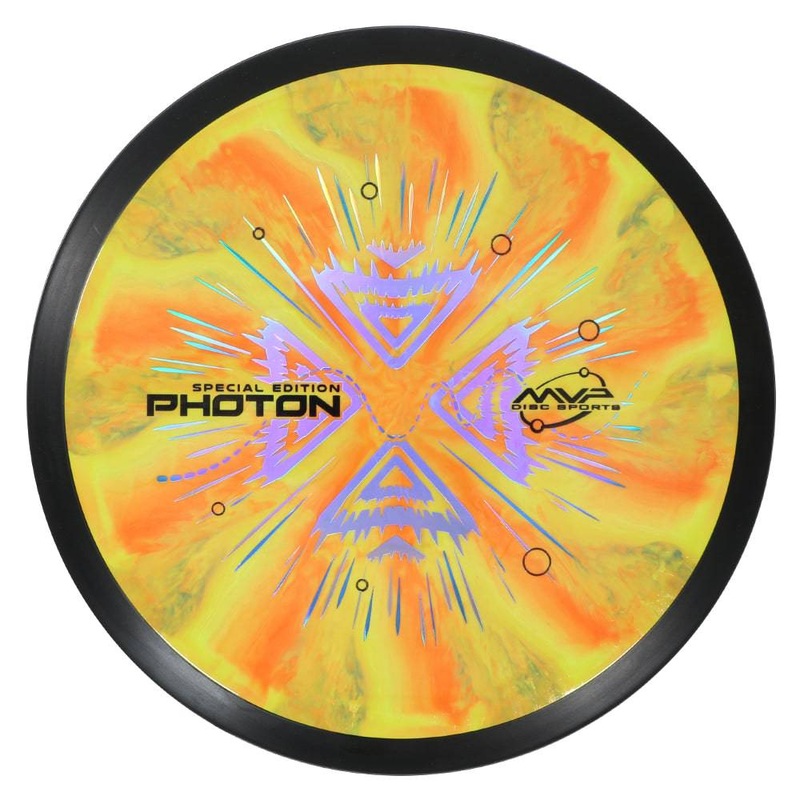 MVP Special Edition Cosmic Neutron Photon Distance Driver Golf Disc