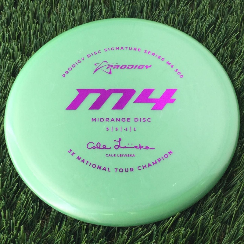 Prodigy 500 M4 with 2022 Signature Series Cale Leiviska – 3X National Tour Champion Stamp – 178g Green