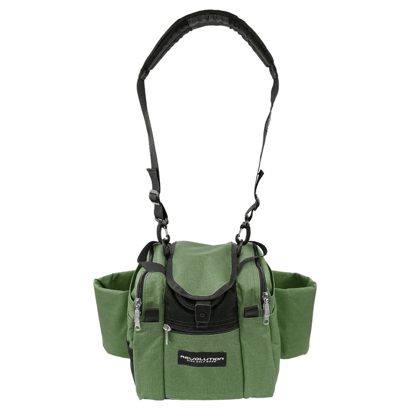 Revolution Mini Deluxe V3 Disc Golf Bag – Olive Green