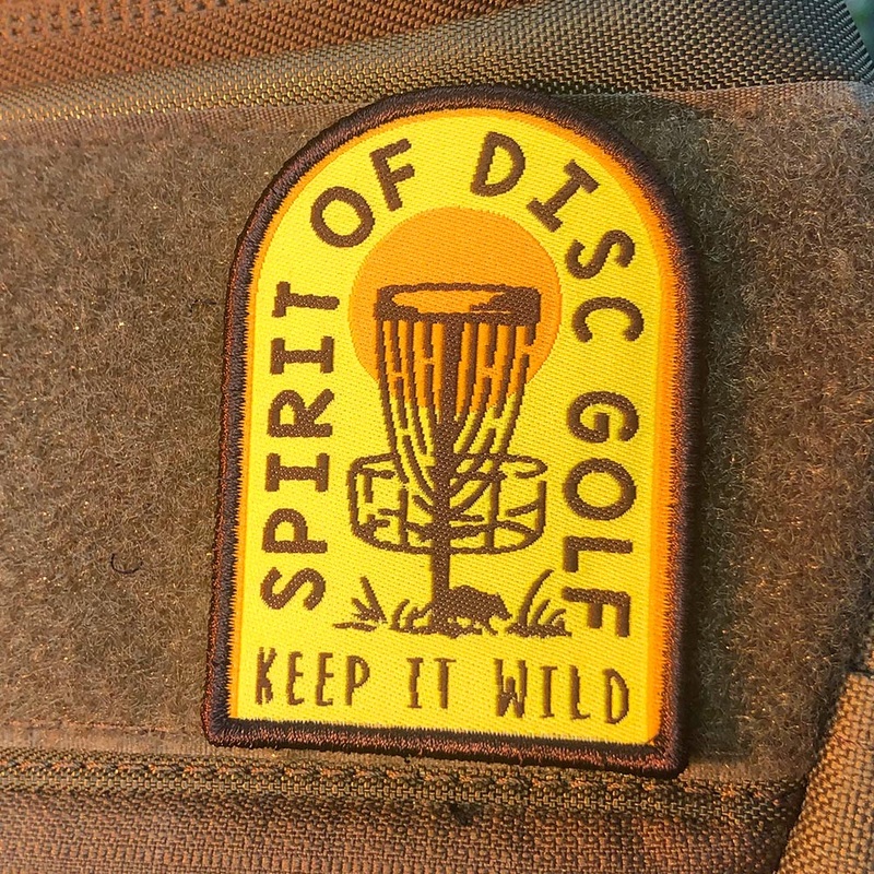 Spirit of DG Disc Golf Patch