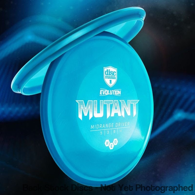 Discmania Evolution NEO Mutant Midrange (Stock Stamp) [Back Stock Inventory – Disc and Stamp Color WILL VARY]