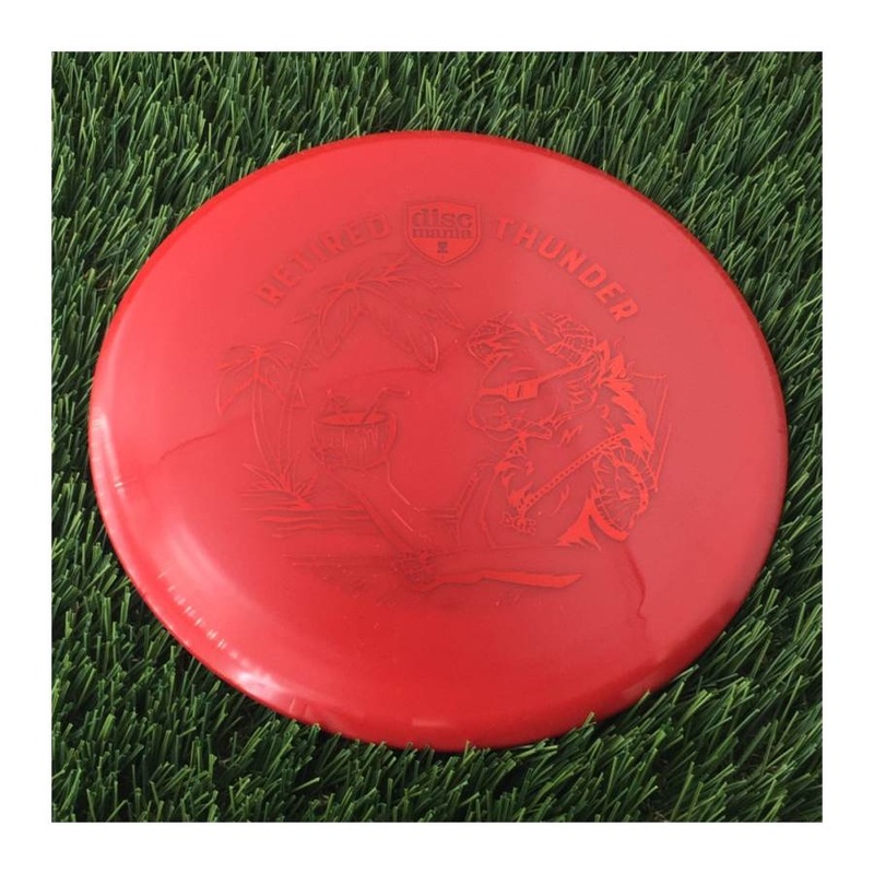 Discmania S-Line Reinvented CD1 with Retired Thunder – April Jewels 2024 Stamp – 173g Red