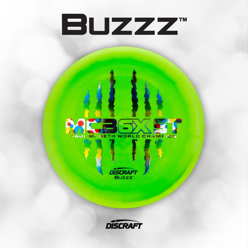Discraft ESP Buzzz – Paul McBeth 6x Claw McBeast Commemorative Edition