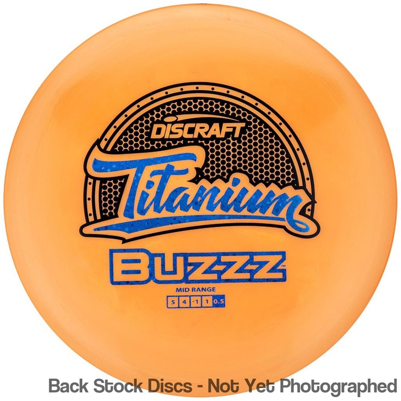 Discraft Titanium Buzzz Midrange (Stock Stamp) [Back Stock Inventory – Disc and Stamp Color WILL VARY]
