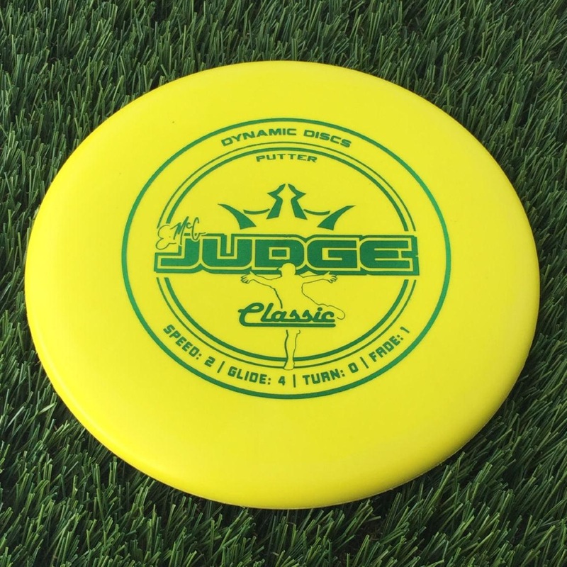 Dynamic Discs Classic (Hard) EMAC Judge – 175g Yellow