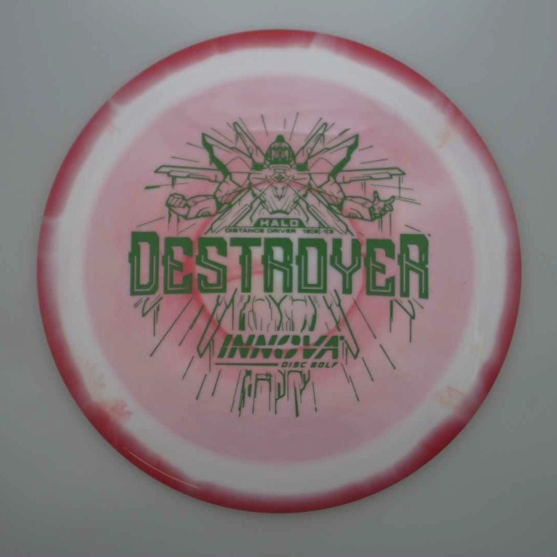 Innova Halo Star Destroyer with Burst Logo Stock Stamp – 173.1g – Pink