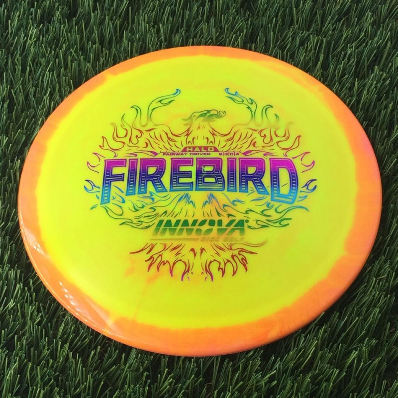 Innova Halo Star Firebird with Burst Logo Stock Stamp – 158g – Solid  Light Orange