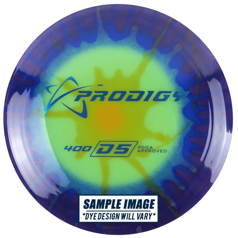 Prodigy Tie-Dye 400 Series D5 Distance Driver Golf Disc