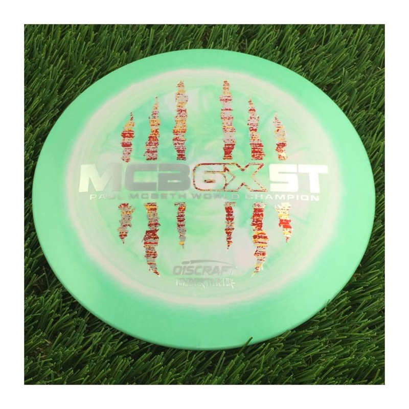 Discraft ESP Swirl Undertaker with McBeast 6X Claw PM World Champ Stamp – 173g – Solid Green