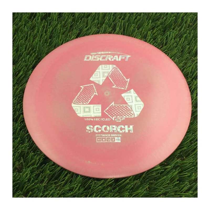 Discraft Recycled ESP Scorch with 100% Recycled ESP Stock Stamp – 170g – Solid Pink