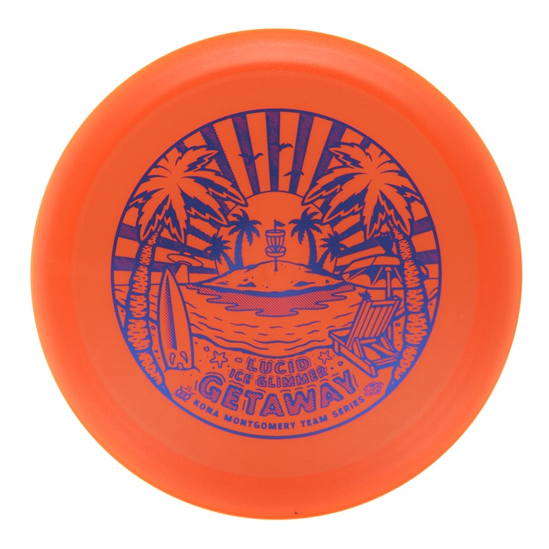 Dynamic Discs Getaway – 2023 Kona Montgomery Team Series Lucid Ice Glimmer 173g | Style 0002