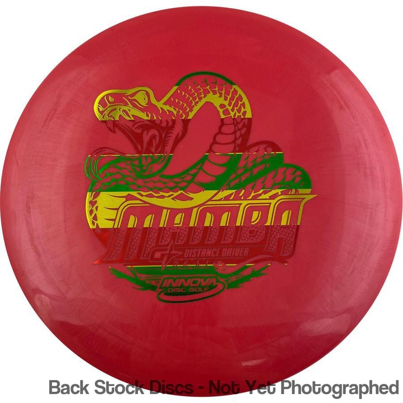 Innova Gstar Mamba Distance Driver with Stock Character Stamp [Back Stock Inventory – Disc and Stamp Color WILL VARY]