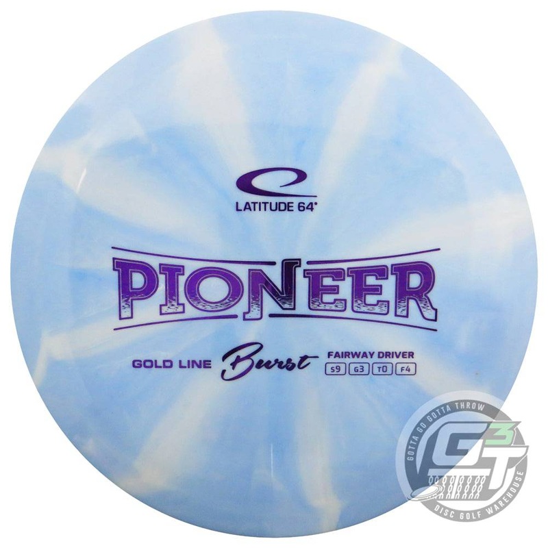 Latitude 64 Gold Burst Pioneer Fairway Driver Golf Disc