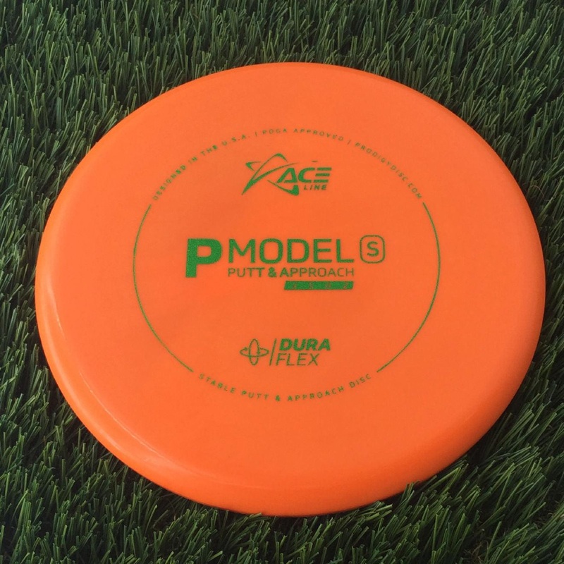 Prodigy Ace Line DuraFlex P Model S with Cale Leiviska 2021 Bottom Stamp Stamp – 174g Orange