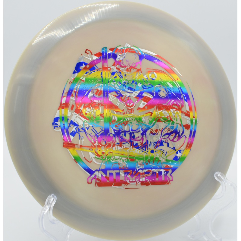 SWIRLY S-LINE CD3 (LES WHITE ANTIRAPTOR STAMP) (INNOVA MADE)