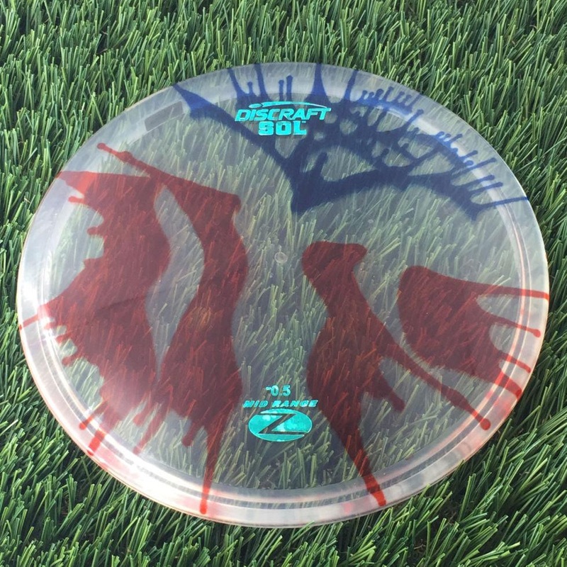 Discraft Elite Z Fly-Dyed Sol – 174g – Translucent Flag