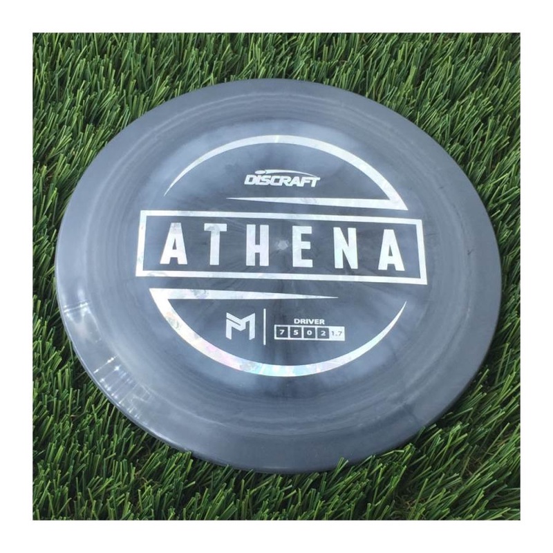Discraft ESP Athena with PM Logo Stock Stamp Stamp – 174g Dark Grey