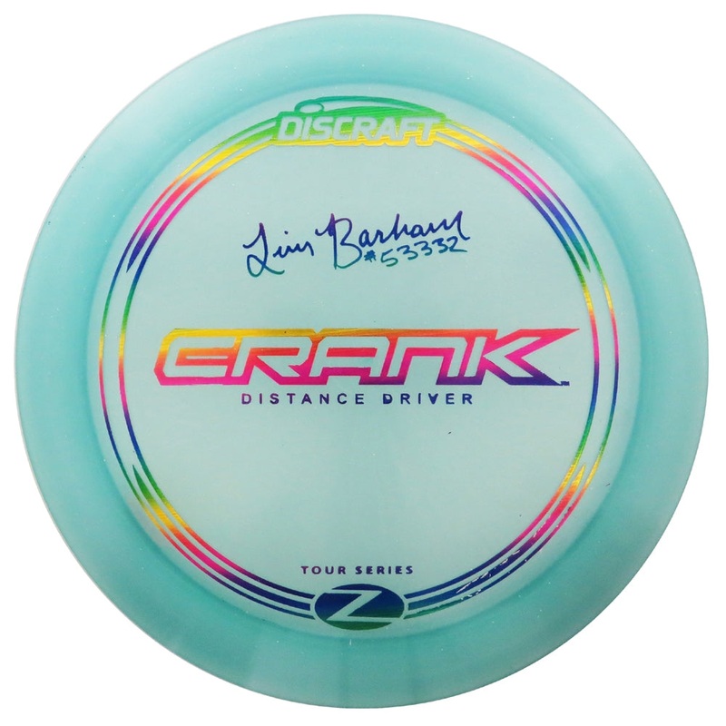 Discraft Limited Edition Tour Series Signature Tim Barham Elite Z Crank Distance Driver Golf Disc