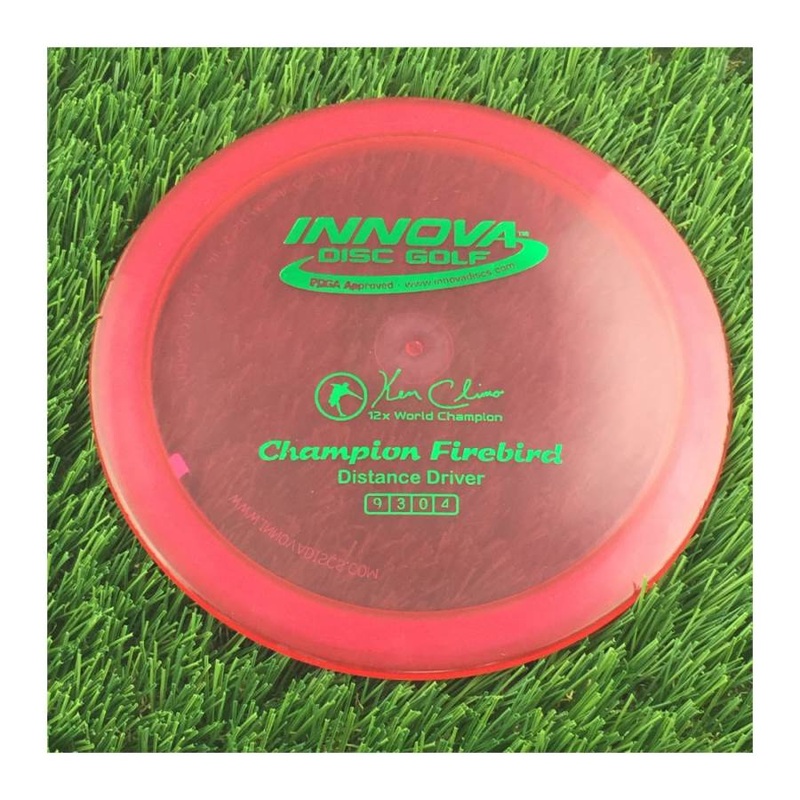 Innova Champion Firebird with Misprint Stamp – 159g – Translucent Red