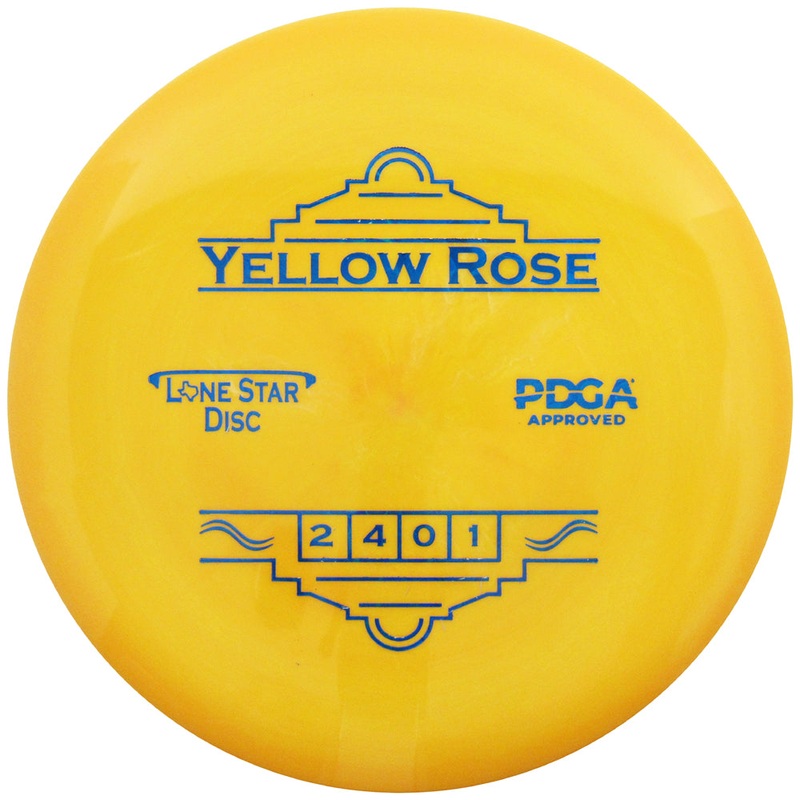 Lone Star Alpha Yellow Rose Putter Golf Disc