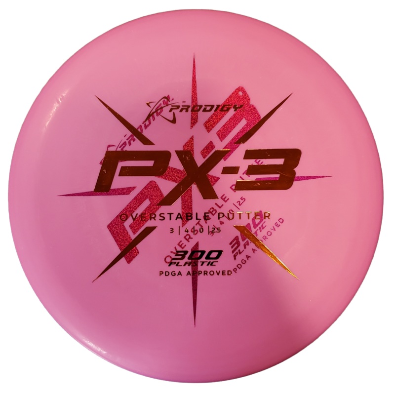 Prodigy PX-3 Putt & Approach – 300 plastic  –  X-Out
