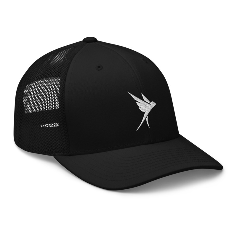 Scissortail Trucker Hat – Black