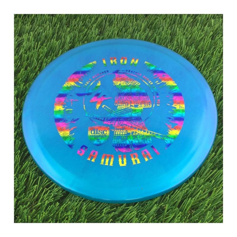 Discmania Chroma C-Line MD3 with Eagle McMahon Signature Series Iron Samurai 4 Stamp – 177g – Translucent Blue