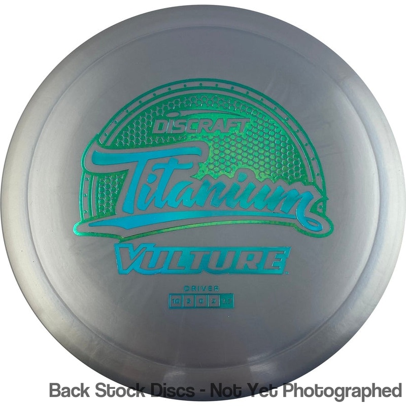 Discraft Titanium Vulture Fairway Driver (Stock Stamp) [Back Stock Inventory – Disc and Stamp Color WILL VARY]