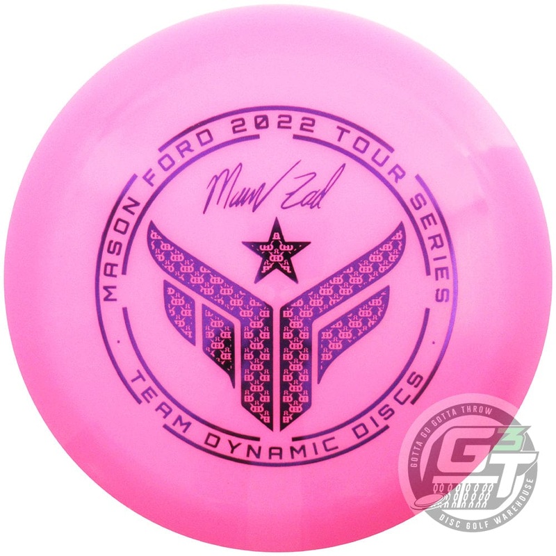 Dynamic Discs Limited Edition 2022 Team Series Mason Ford Logo Hybrid-X Getaway Fairway Driver Golf Disc