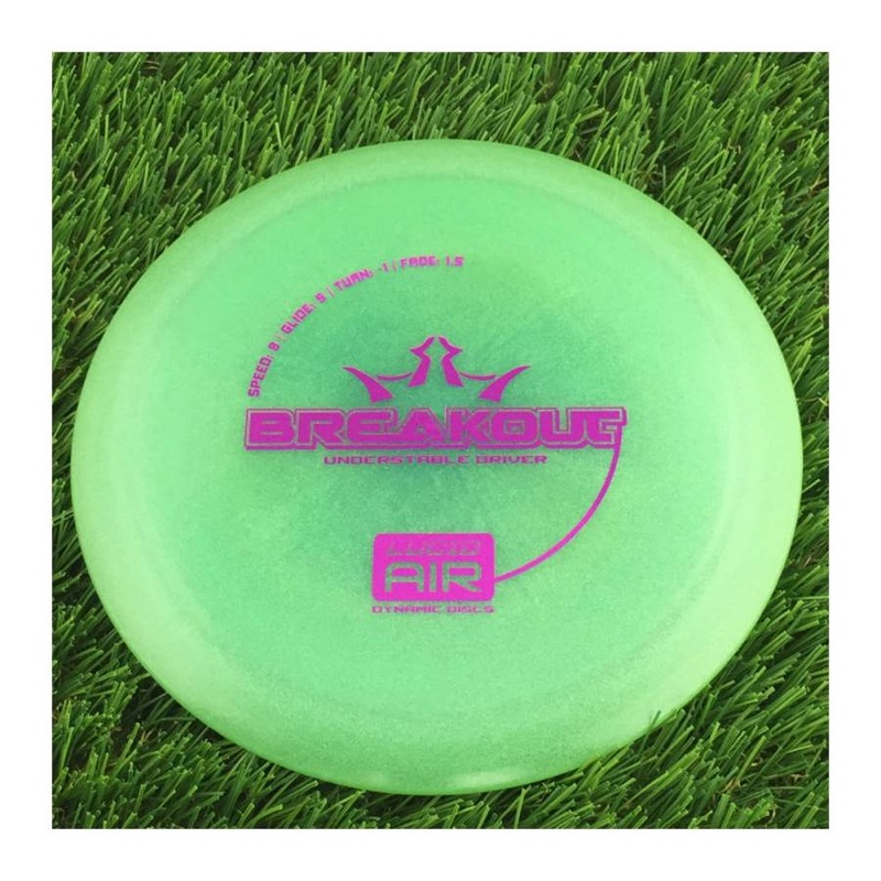 Dynamic Discs Lucid Air Breakout – 146g – Translucent Green